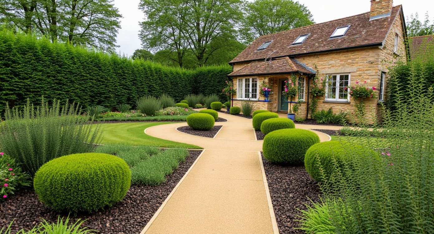 Landscape design option 3