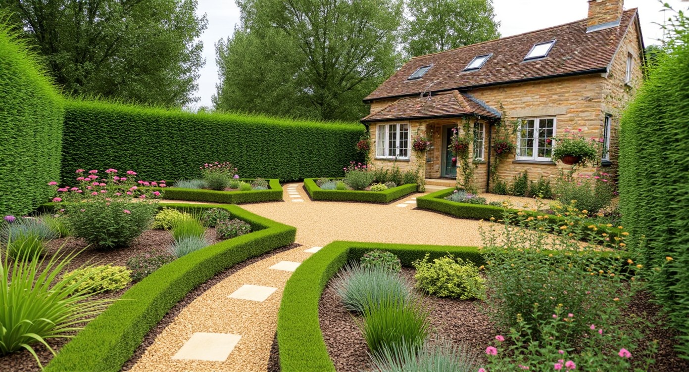 Landscape design option 4